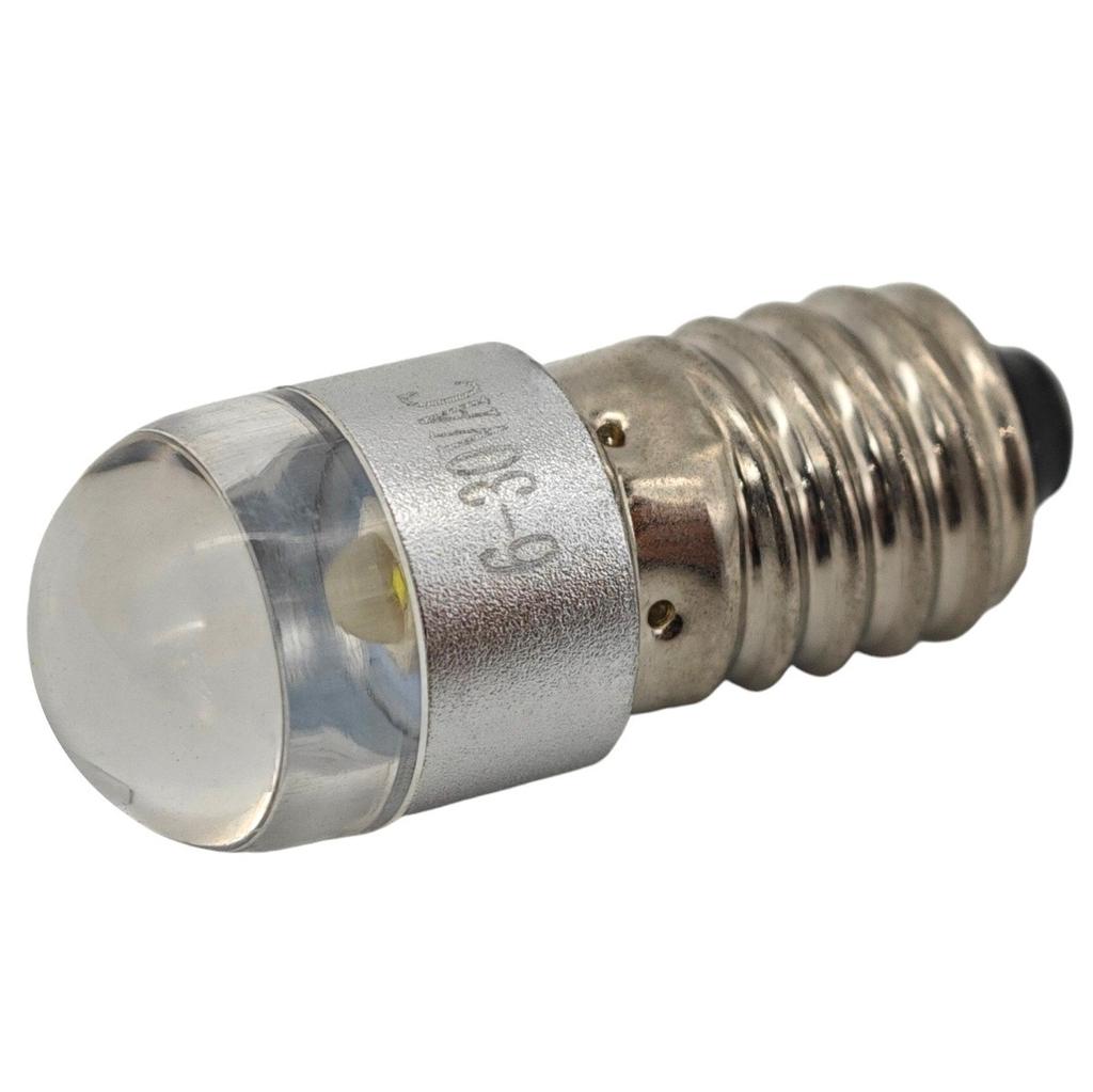 4 Pcs E10 LED Bulb 6-30V CREE for Off-Road Flashlights