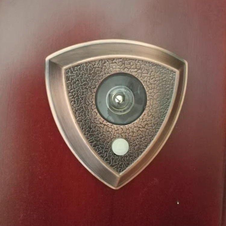 Universal Anti-theft Doorbell with Integrated Anti-peep Viewer