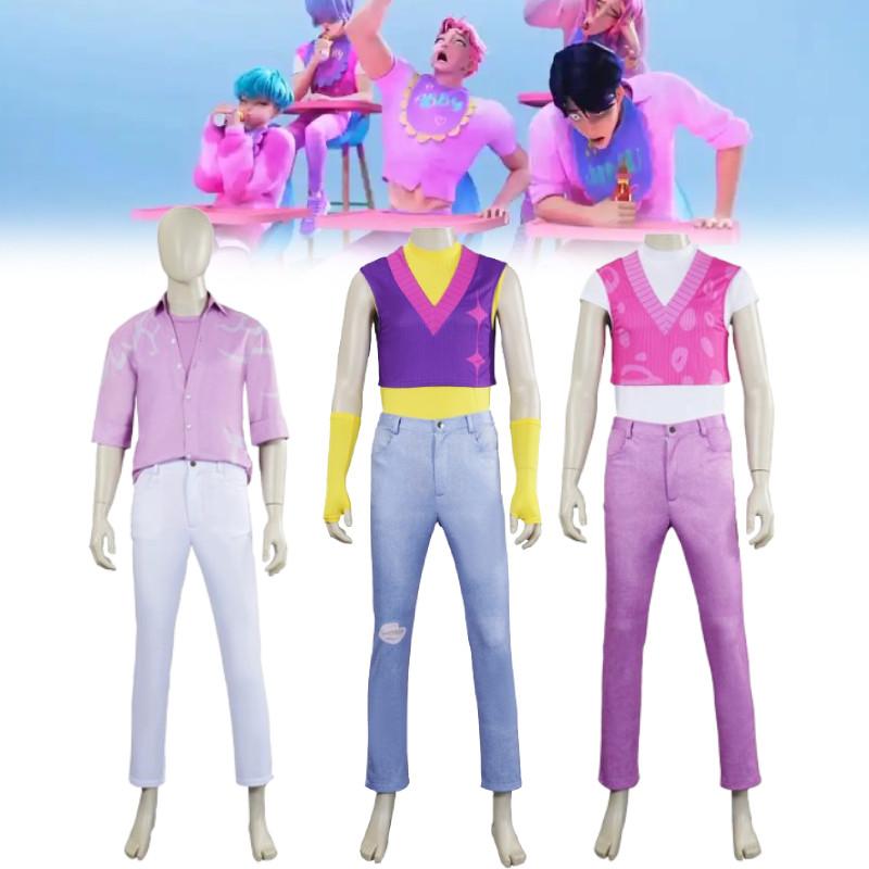 Hunters Kpop Demon Saja Boys Cosplay Costume Halloween Party Performance Stage