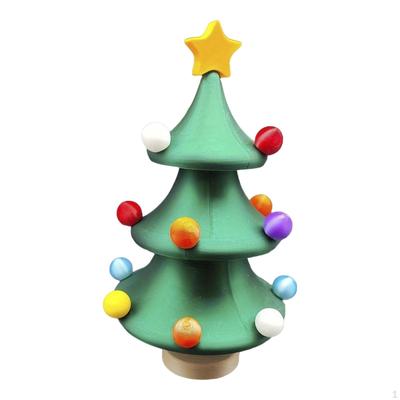 Christmas Tree Table Ornament Decorative Craft,Christmas Figurine,Portable Miniature Statue