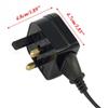 European Euro Eu 2 Pin To Uk 3 Pin Power Socket Travel Plug Adapter Converter Power Adapter Charger Power Socket Outlet