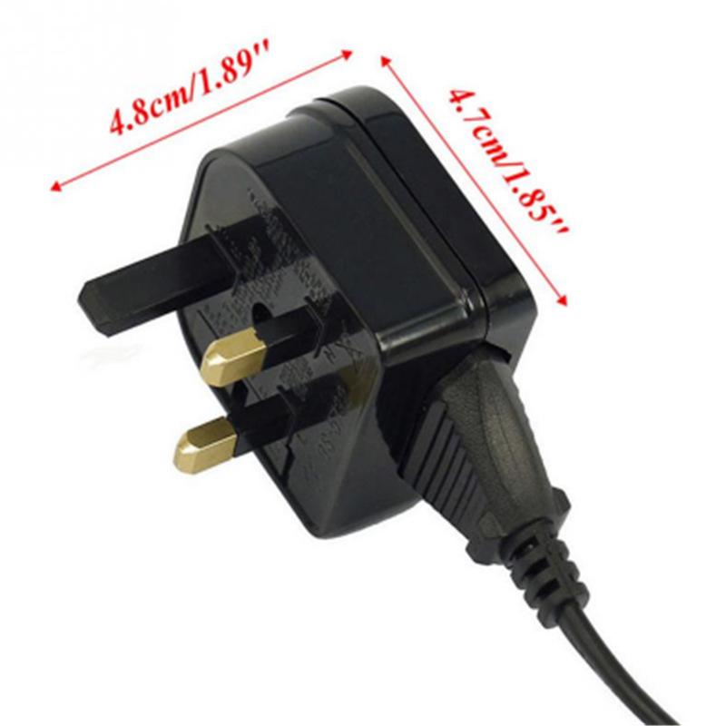 European Euro Eu 2 Pin To Uk 3 Pin Power Socket Travel Plug Adapter Converter Power Adapter Charger Power Socket Outlet