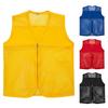 Vest Top Trendy Zipper Closure V Neck Vest Jacket Women Men Uniform Team Top Work Vest Daily Life