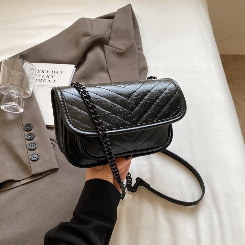 Bag Women's New Fashion Versatile Small Square Bag Casual Design Messenger Bag