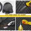 Dog Seat Cover for Back Seat, Waterproof with Mesh Window, Scratch Prevent Anti-slip Dog Bed Car Hammock, Standard