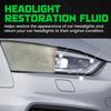 Universal Headlight Repair Cream Polish and Restoration Set for Clearer Brighter Lights Improves Road Safety Night Time Use
