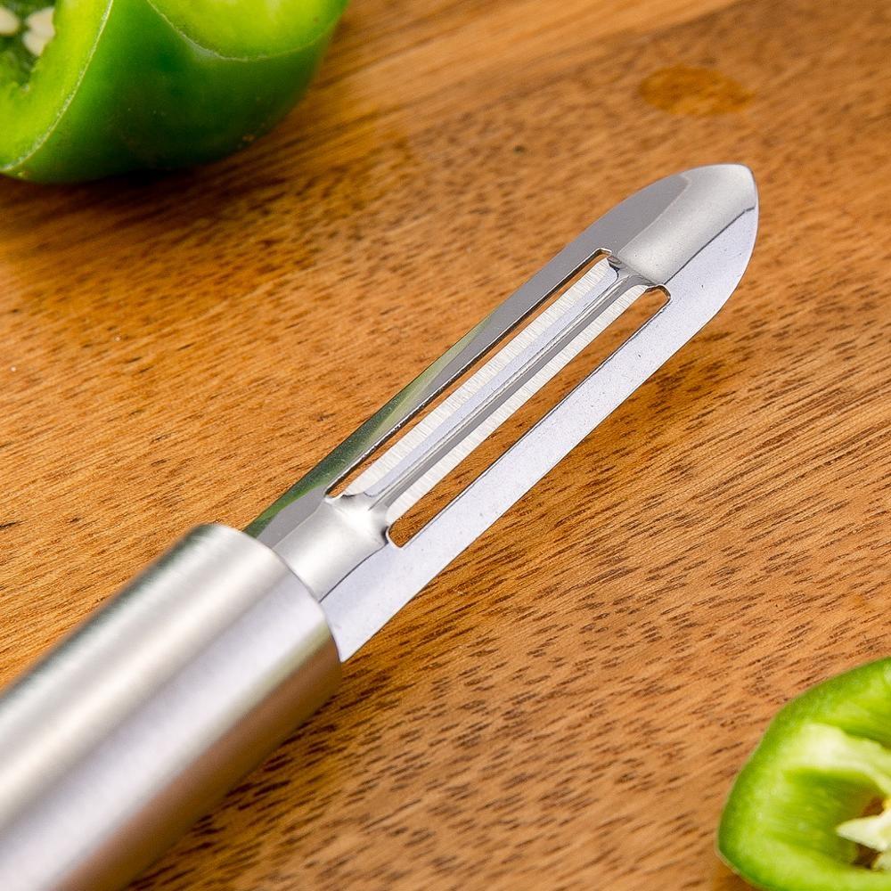 Household Stainless Steel Fruit Peeling Knife Multifunctional Potato Peeler Kitchen Gadget Easy to Clean Dishwasher Safe
