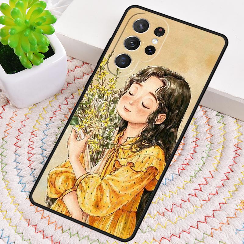 The Diary Of A Forest Girl TPU Phone Case For Samsung Galaxy note 10 pro S26 S25 S24 S23 S22 Ultra Plus S21 FE S20 Cover