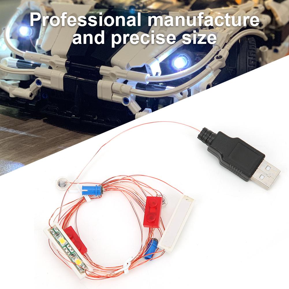 

Building Blocks LED Light Strip Building Block Accessory Fit for MOC-4789 LP:23002