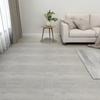 Day and Night - Day and Night Self-adhesive Floor Boards 20 Units Light Gray PVC 1.86 M²