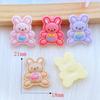 20pcs New Mixed Cute Mini Rabbit Flat Back Cabochon Crafts Clothing DIY Scrapbooking Accessories