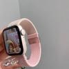 Elastic Force Nylon For Apple Watch Band Women Series Ultra 10/9/8/7/6/5/4/3/2 SE 38mm 40mm 41mm 42mm 44mm 45mm 46mm 49mm Strap