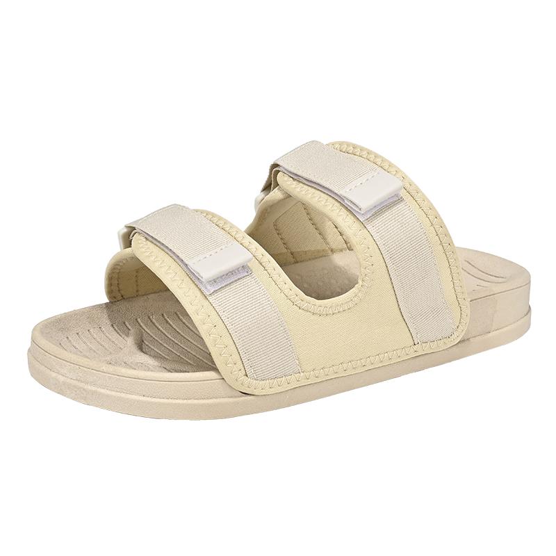 Fashion Men's Slippers Slip-on Men Outdoor Trendy All-match Slippers Beautiful and Fashionable Non-Slip Indoor Home Flat Shoes for Men