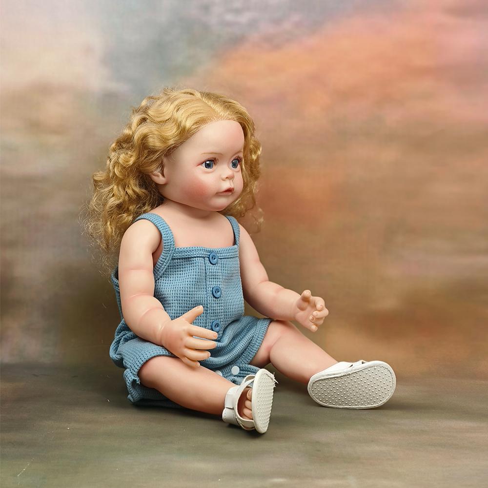 Кукла Reborn для маленьких девочек 55 см Susu — фото 10
