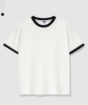 Beijiglabel Parker Ringer Loose Fit Short-Sleeved T-Shirt 4 Colors [Blse_4001]