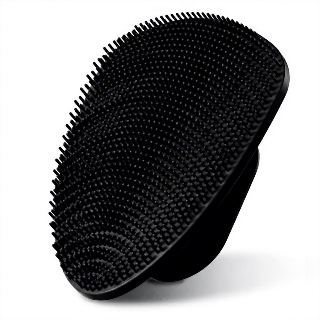 Premium Waterproof Hand-Held Silicone Facial Cleansing Brush for Exfoliating Dead Skin Removal & Nourishing Face Scrubbing Care