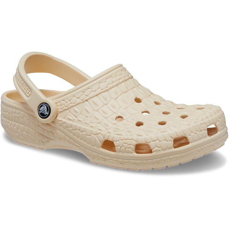 Crocs Classic Clogs Breathable Sports Sandals Women Sandals Beige 206873-108