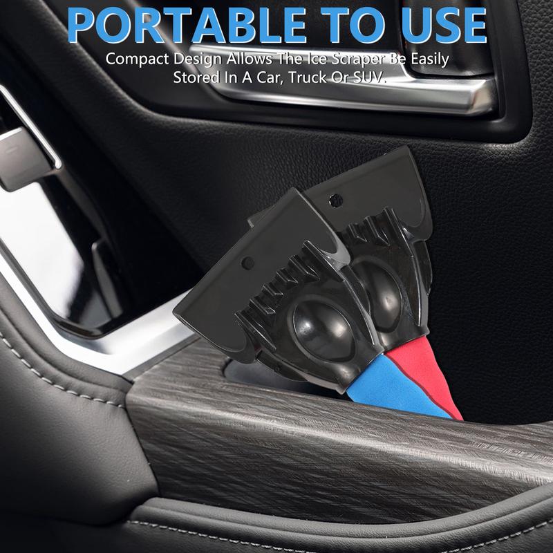 For Car Windshield Snow Brush Ice Scraper Remover Kit with Winter Glass Cleaner Tool and Durable Shovel for Auto Accessories