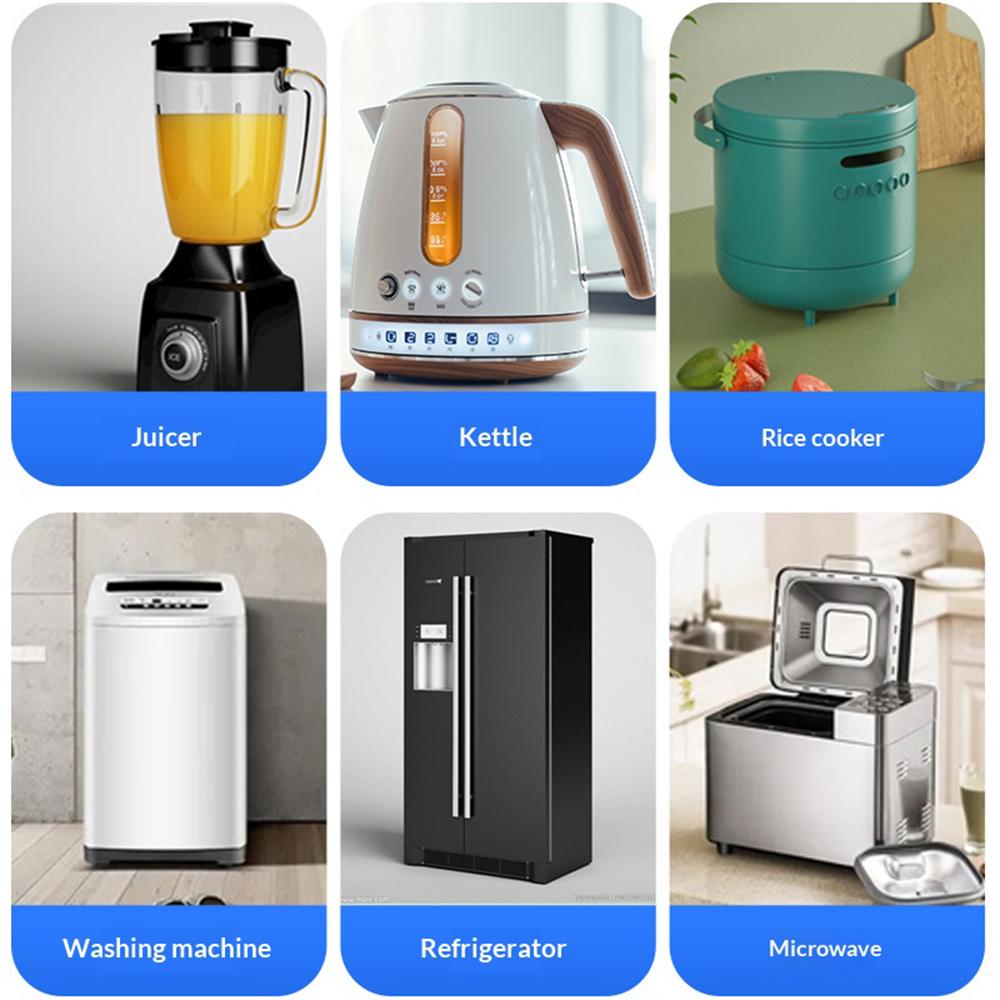 EU WiFi Smart Plug Socket Voice Control Home Appliances Power Monitor Timing Outlet Works with Alexa/Google Assistant