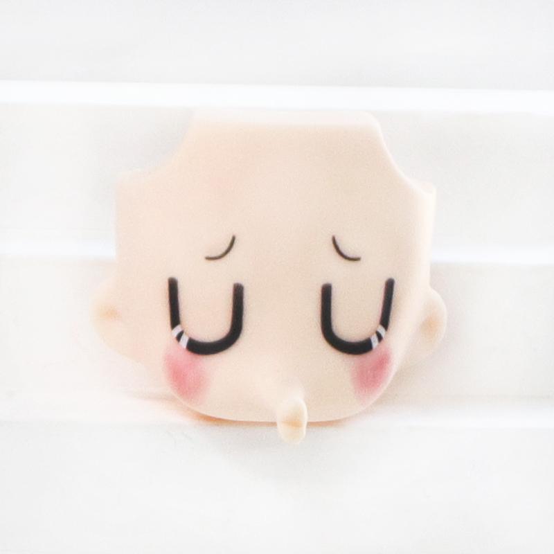 OB11 Doll Face 1/12 BJD Doll Face With 3D Anime Decal Eyes Kawaii Change Faces Blowing Pout Mouth Cheeks GSC Head DIY Kids Dolls