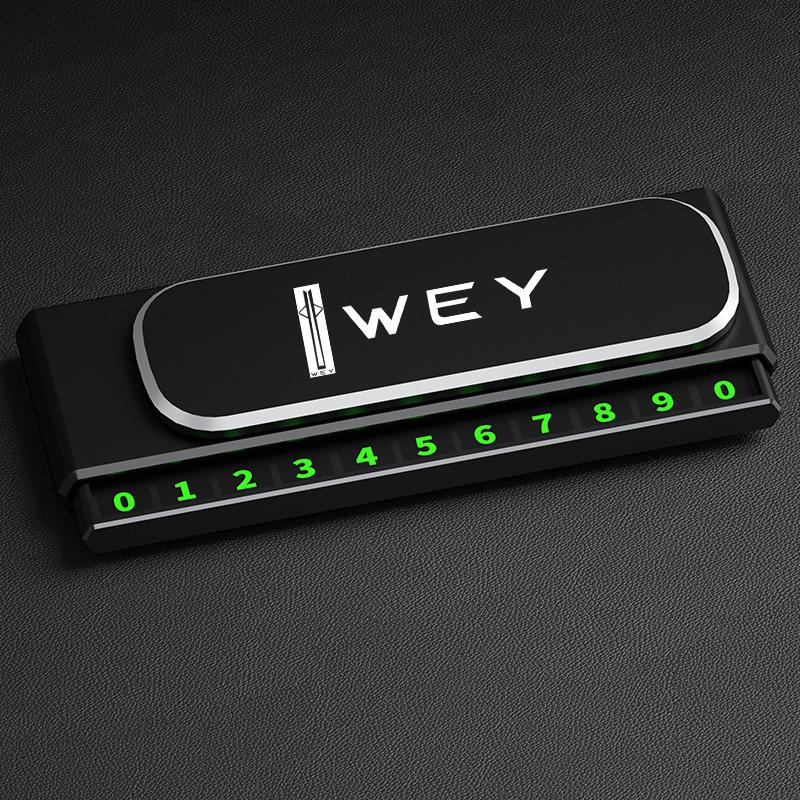 Magnetic Temporary Car Parking Sign with Luminous Hidden Contact Plate