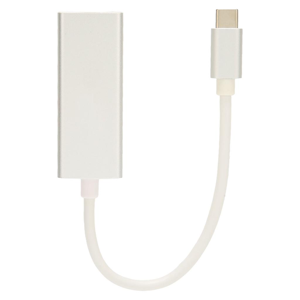USB C to Ethernet Adapter 10M 100M 1000M USB3.0 Hub Type C to RJ45 Network Cable Interface Wired Network Card Adapter