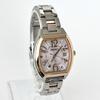 Used [In operation] Polished SEIKO LUKIA women's watch radio solar good condition pink silver dial gold s2382