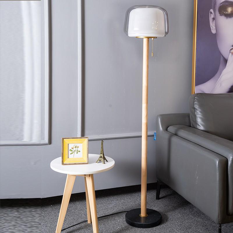 Nordic Designer Glass Table Lamp - Modern, Creative Lighting for Bedroom and Living Room
