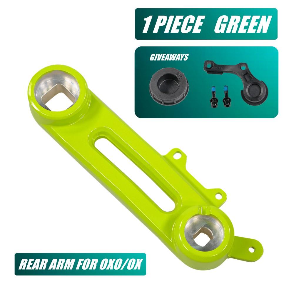 Original Rear Swing Arm for INOKIM OXO OX Electric Scooter Blue & Green Rear Suspension Arm Fork Rocker Spare Parts Accessories 1 PIECE GREEN