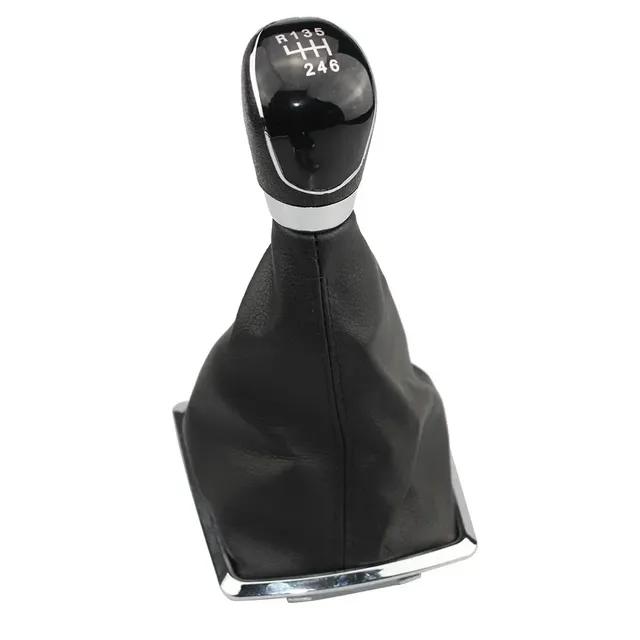 5/6 Speed Gear Shift Knob Lever HandBall Gaiter Boot Leather Cover for Ford Focus 2 MK2 Small Frame 2005 2006 2007 2008
