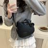 Cute and beautiful, sweet cartoon shape women's bag, new shoulder messenger bag, high-end texture niche design bag