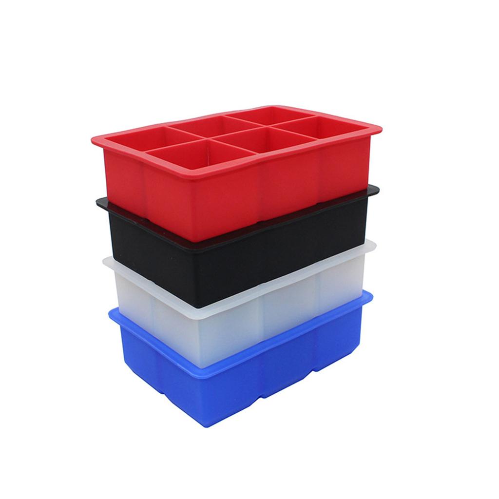 Silicone Ice Tray Ice Box With Lid Homemade Ice - Creative Can Be Superimposed Multi- Ice Press The Ice Tray