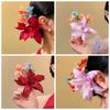 Simulation Flower Flower Hair Stick Fairy Bride Hair Accessories Headdress Thai Hair Fork Photo
