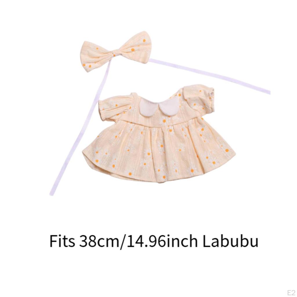 Puppe Prinzessinnenkleid Miniaturkleidung Accessoires 38cm Outfit-Set für