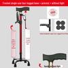 Four-Legged Aluminum Walking Cane with Light, Non-slip, Telescopic, Lightweight, Multi-functional Support for the Elderly