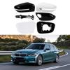 Compatible Rearview Mirror Shell Turn Signal Lens for 2019-2024 BMW 3 Series