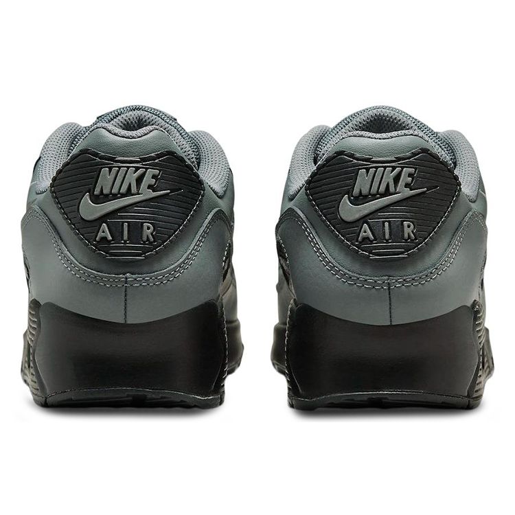 Nike Air Max 90 Multi Swoosh - Smoke Grey Mandarin Men Sneakers Bright-Mandarin Medium-Ash Black FN7810-001