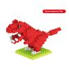 Mini Diamond Building Blocks Dinosaur Animal Model Tyrannosaurus Rex Triceratops Miniature Assembled Toys Kids Educational Gifts