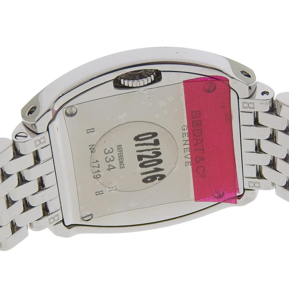 BEDAT&Co No.3 Watches 334.011.101 WhiteDial Stainless Steel Quartz Analog display Women Used