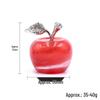 30mm Natural Rose Quartz Crystal Agate Apple Decoration Ornament