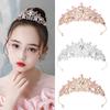 Hot Sale Children's Crown Headdress Princess Sweet Alloy Little Girl Anniversary Show Headband 15x15x5.5cm Factory