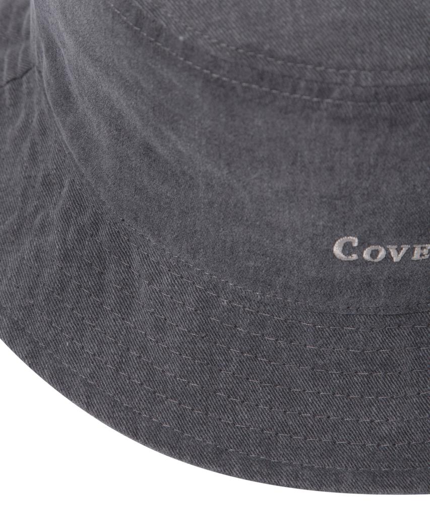 COVERNAT Washed Bucket Hat Charcoal