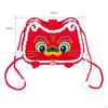 Beginner Shoulder Bag Sewing Material Sew Accessories Gift Felt Cloth DIY Bags Making Kit for Lunar
