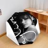Elegant Fashion Portrait Automatic Umbrella - Suitable Travel Outdoor Portable Umbrella Birthday Gift Daily Essentials