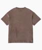 Keuligeon Pigment 3 Stitch Semi-Oversized Short Sleeve Tee Faded Brown
