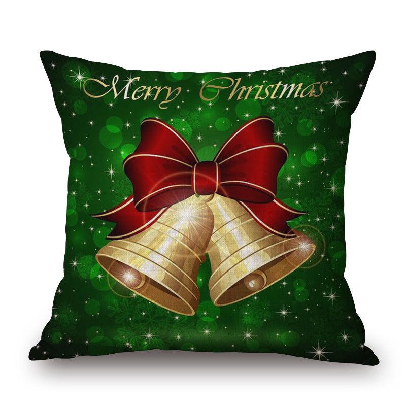 Classic Merry Christmas Xmas Gift Designed Throw Pillow Case Cover Cushion 18 X 18 Inch Ideal For Holiday Cheer And Comfort