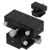 Sliding Stage Manual FineTuning Dovetail Guide Gear Rotating Translation Table XYDTS90 90x40mm