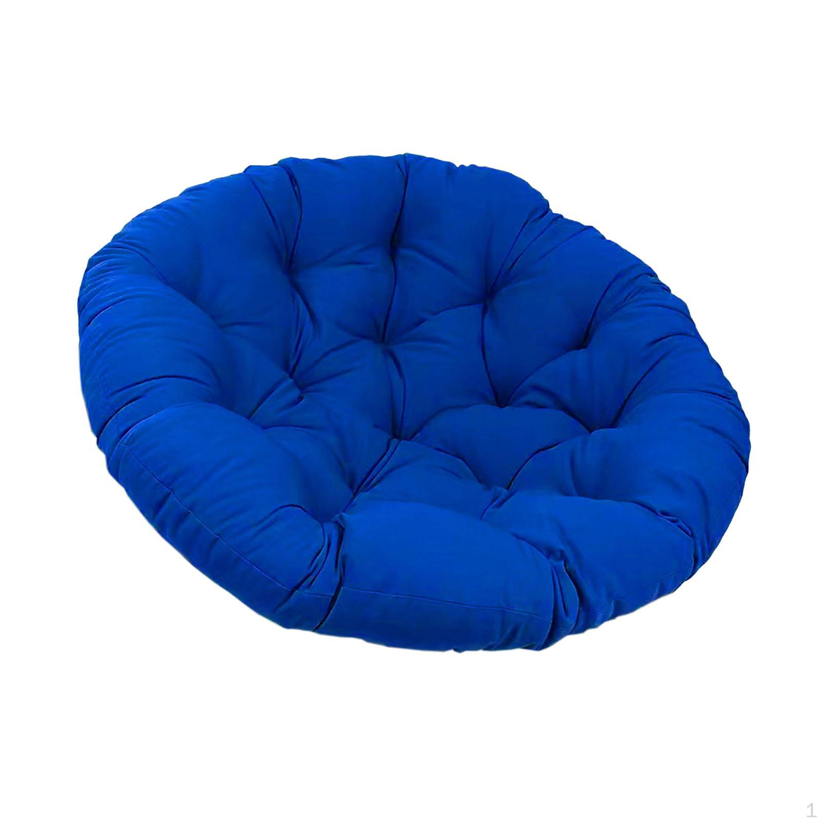 

Подушка для подвесного стула 40 см, подушка для яиц для использования в помещении, на открытом воздухе, в саду, Deep Blue