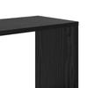 Bookshelf Black Oak Effect 80.5 x 23.5 x 162.5 cm PB