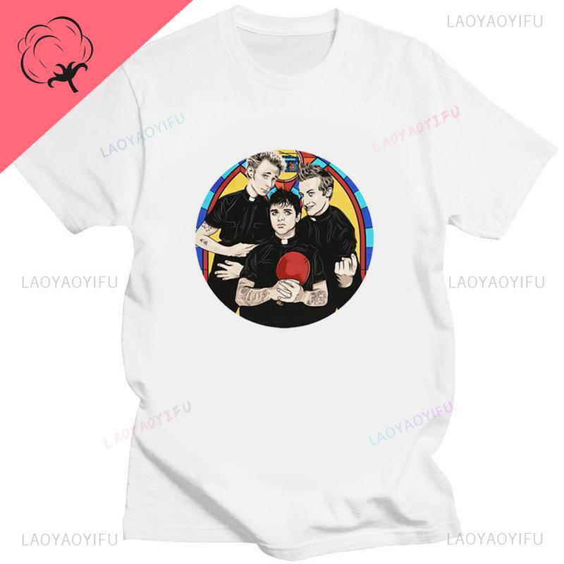 Green Day American Idiot Albuum Cover Tshirts Unisex Women Oversized Tshirts Novelty Funny Streetwear Summer Comfortable Tee